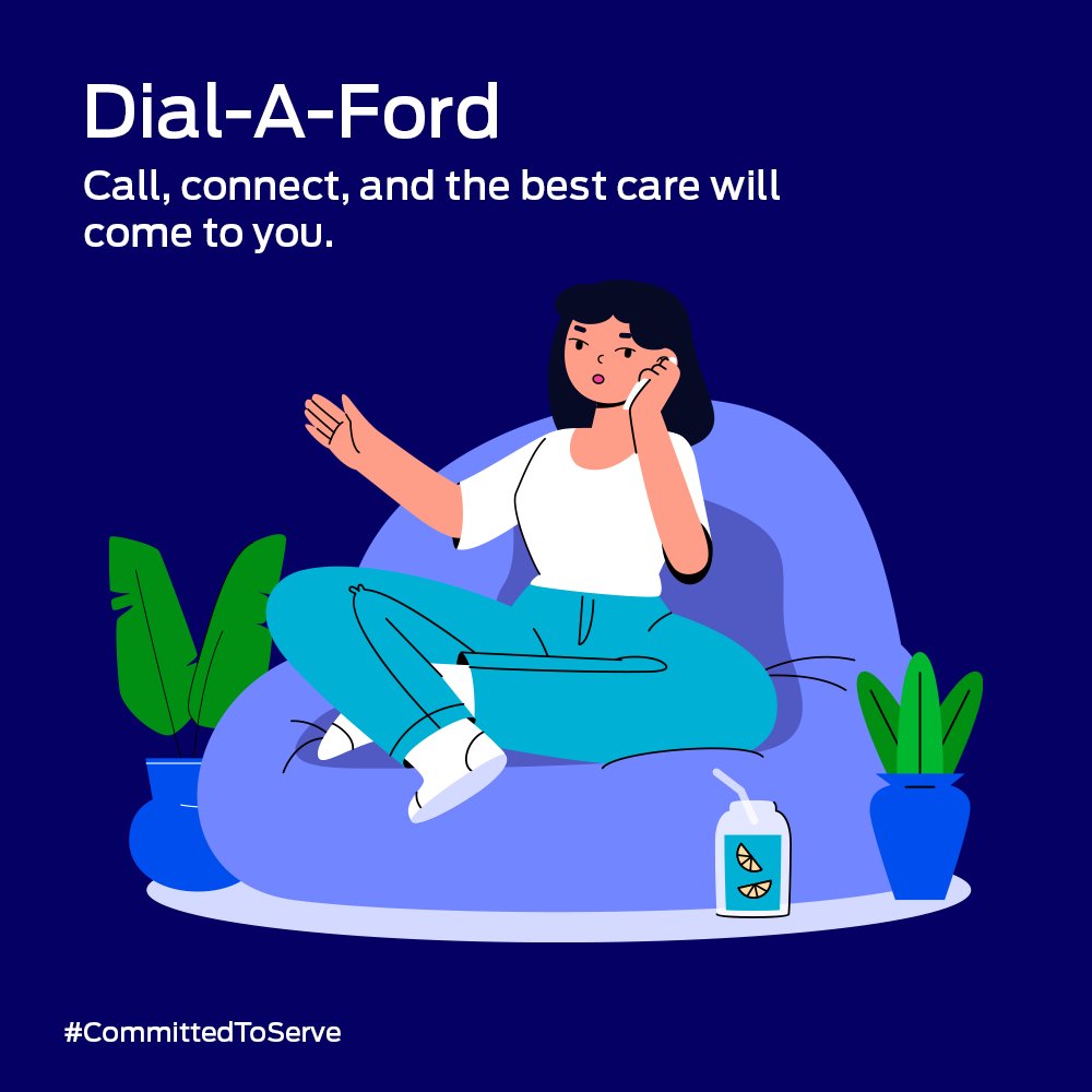 Getting the best care for your Ford should be least of your worries. All you need to do is just Dial-A-Ford at 1800-419-3000 to book your appointment and get your vehicle spic and span.

#CommittedToServe