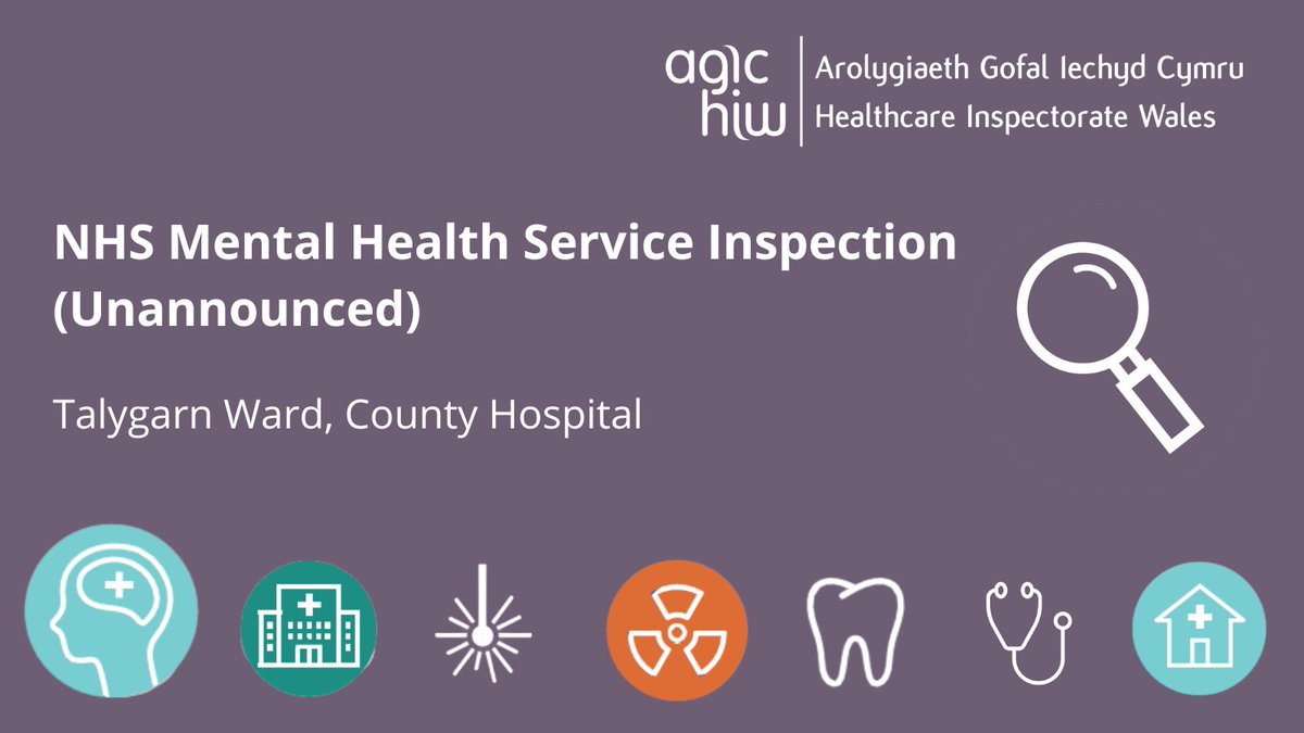 🔍 Check out our latest report for County Hospital 🔗 hiw.org.uk/county-hospital #HIW #DrivingImprovement #CheckingHealthcare #Pontypool