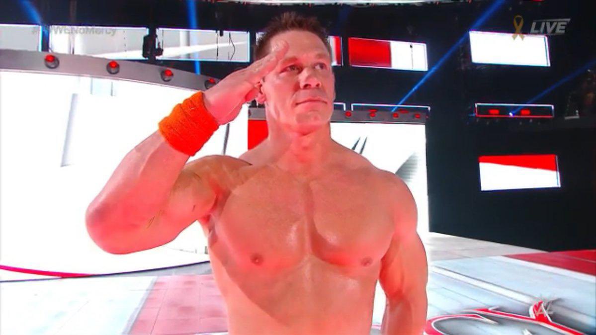 That moment when John Cena is in the Hall of Fame and ends his speech with “My time is up, your time is now” 😭😭