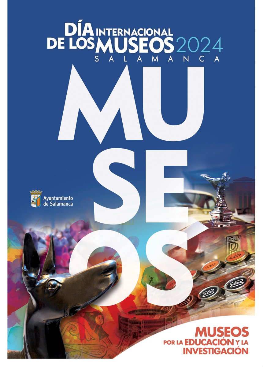 El Ayuntamiento de Salamanca celebra el Día Internacional de los Museos con una amplia y variada programación especial. salamancaymas.es/dia-internacio…