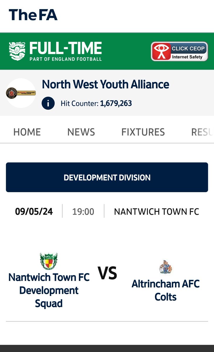 🔴⚪️ALTY YTH COLTS -MATCHDAY⚪️🔴 ⚽️SUPPORT THE ALTY FAMILY⚽️ ⚠️LAST MATCH OF THE SEASON⚠️ 🗓Today (May 9th) ⚽️ALTY YOUTH COLTS 🆚️Nantwich Dev 🏟(A)Nantwich Town FC, The Swansway Stadium, Nantwich, CW5 5BS 🕖ko 7pm 🏆NWYA Development Div COYR! 🔴⚪️