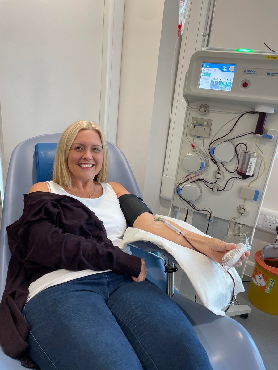 On the back of our successful #PlasmaDonationWeek, we’re delighted to welcome lots of new plasma donors, including Heather. She made the trip to our centre Reading after being inspired by how much medicine made from plasma helps people. Learn more ➡️ orlo.uk/aao5E