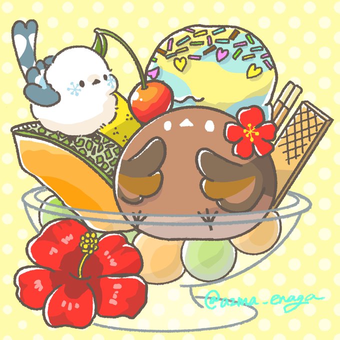 「cherry ice cream」 illustration images(Latest)