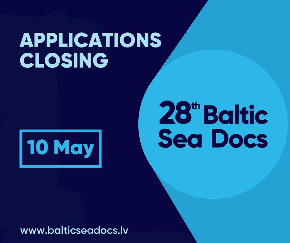 Two more days remaining to apply to the 28th Baltic Sea Docs, taking place in Riga on 1-6 September!