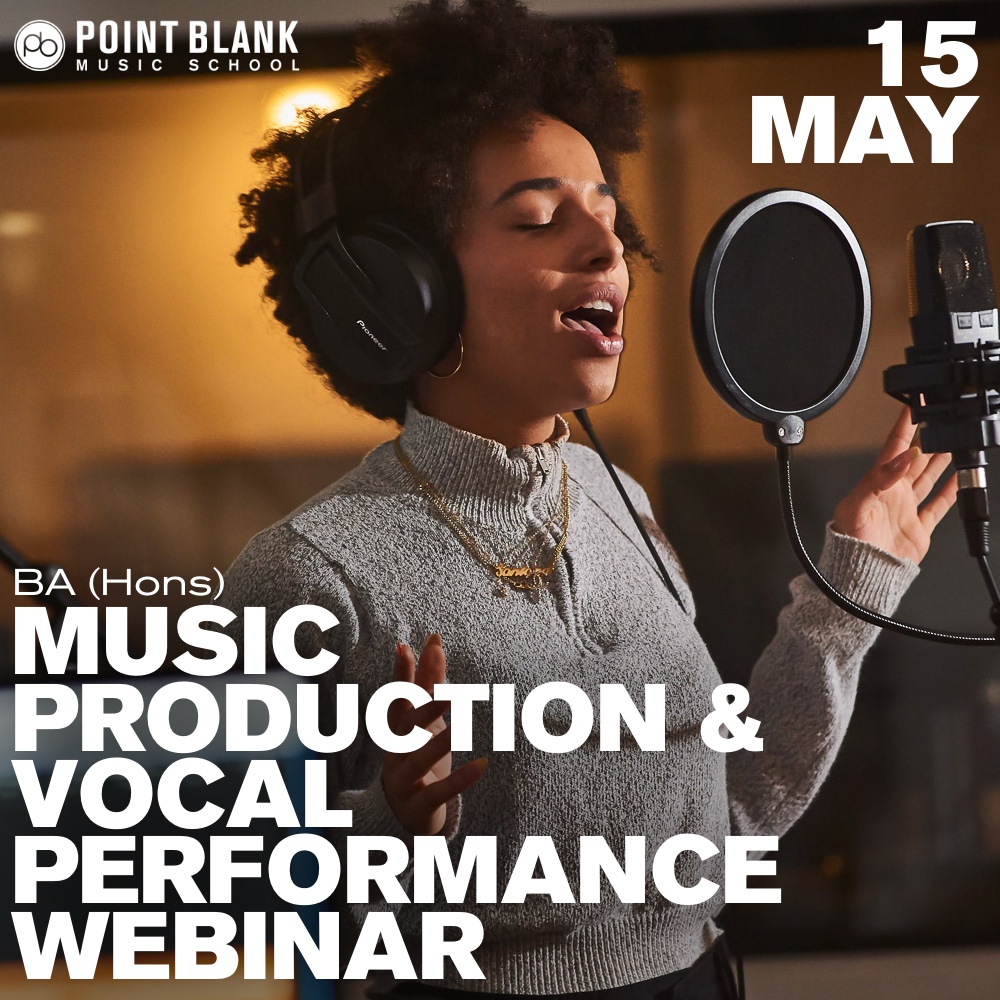 Discover how our Music Production & Vocal Performance degree can catapult your career to new heights. Meet our industry-expert lecturers and get a sneak peek at our state-of-the-art facilities. 🎧 👉 Sign up now! pointblankmusicschool.com/events/mpvp-de…