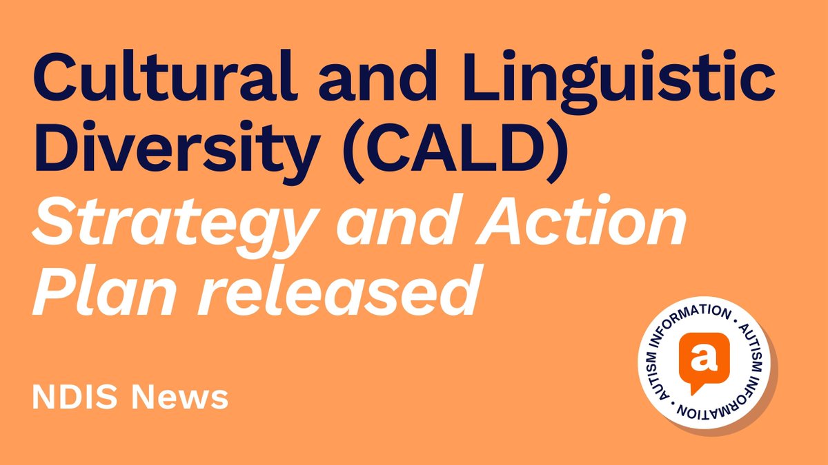 The @NDIS has released a Cultural and Linguistic Diversity (#CALD) Strategy and Action Plan for 2024-2028. Understand the key priorities and actions within the plan and how they aim to better support CALD #NDIS participants and their families: buff.ly/3wpg9s1