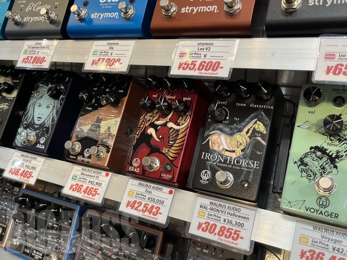 WALRUS AUDIO

現在の店頭取扱商品はこちらから

➡️digimart.net/search?shopNo=…

#WALRUSAUDIO #エフェクター