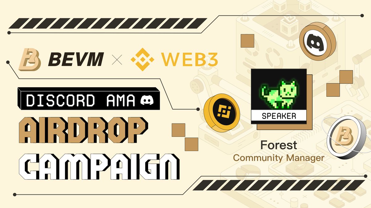 Discord AMA: Recap & Spotlight of @BTClayer2 x @Web3WithBinance Airdrop Campaign! 🎙️Speaker: Forest, Community Manager 🇨🇳Language: CN 中文 ⏰Time: 20:00 UTC+8 Other language sharing is on schedule, join us first: discord.gg/nBG33nQXEd