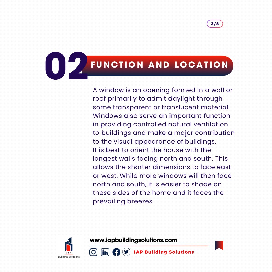 iap_solutions's tweet image. 5 Tips for Choosing windows in a building 🏠🪟

#tips #tipsthursday #tipsoftheday #windows #building #construction #iapbuildingsolutions