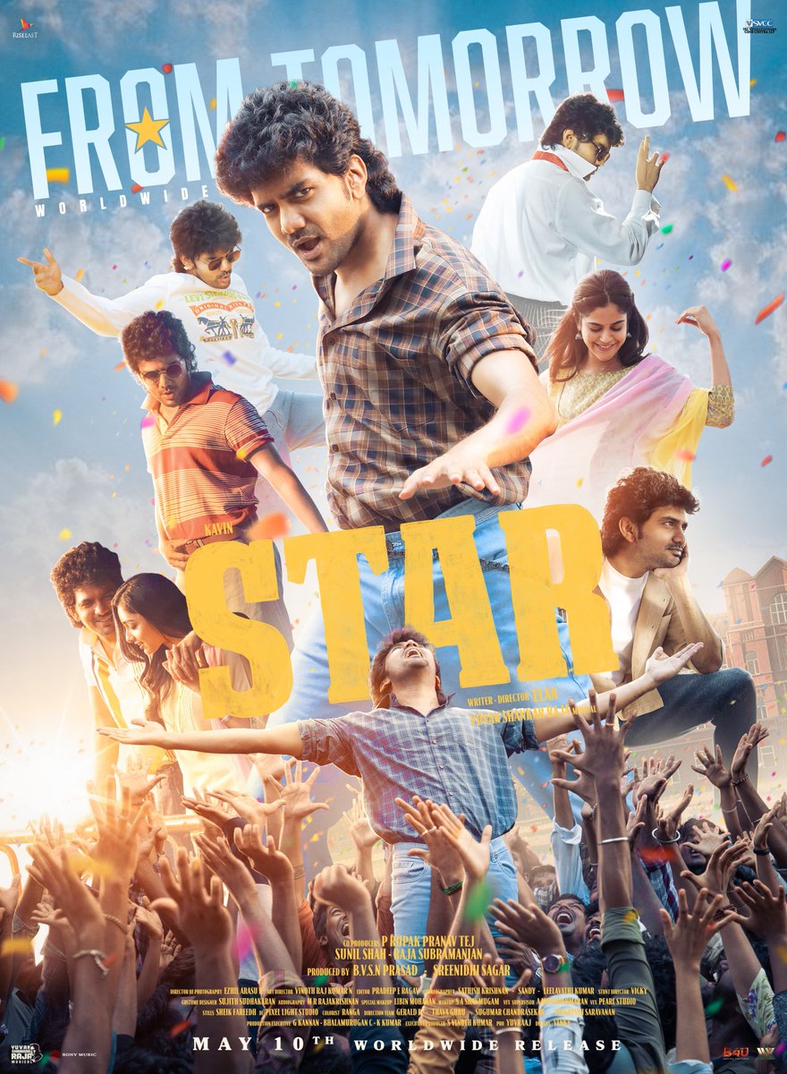 Exclusive only for @Kavin_m_0431 Fans

Will be giving #Bookmyshow Vouchers 

More Details @ 6PM Today. 

Participation Rules 

1. You have to be a follower 
2. Like and Retweet this Tweet
3. Comment your Place and theatre Name. 

#STAR #StarMovie
#Kavin05 #StarFromMay10
