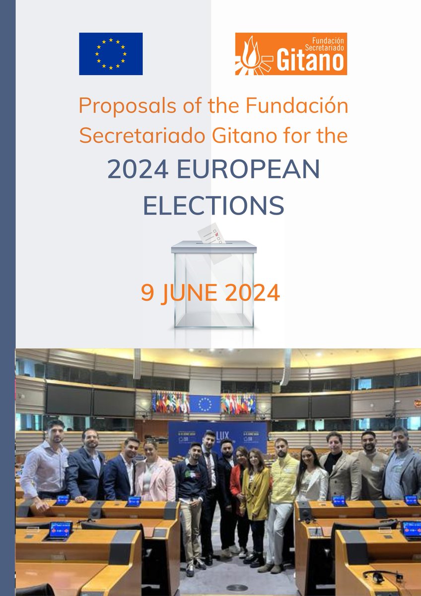 On #EuropeDay, we present our proposals for the #EUElections2024 for a stronger social Europe in times of crisis. We hope that attention to #RomaEU and the guarantee of rights will continue to be one of the main goals to be achieved. gitanos.org/actualidad/arc…