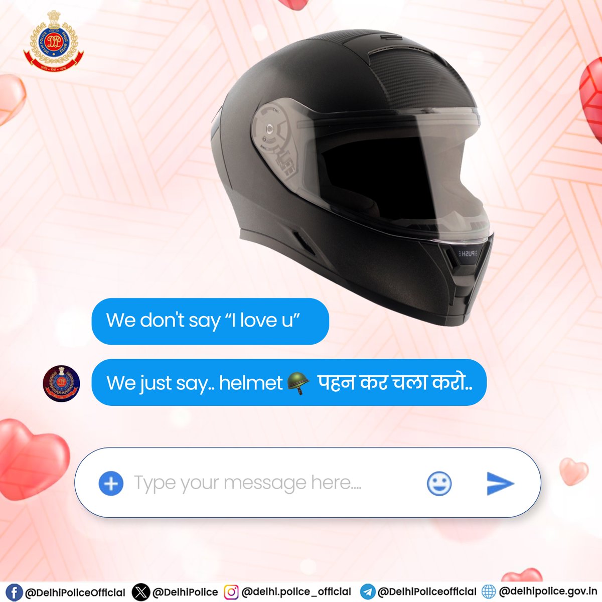 DelhiPolice's tweet image. We don't show,
Coz we actually Do..

#WeDo
#DPCares