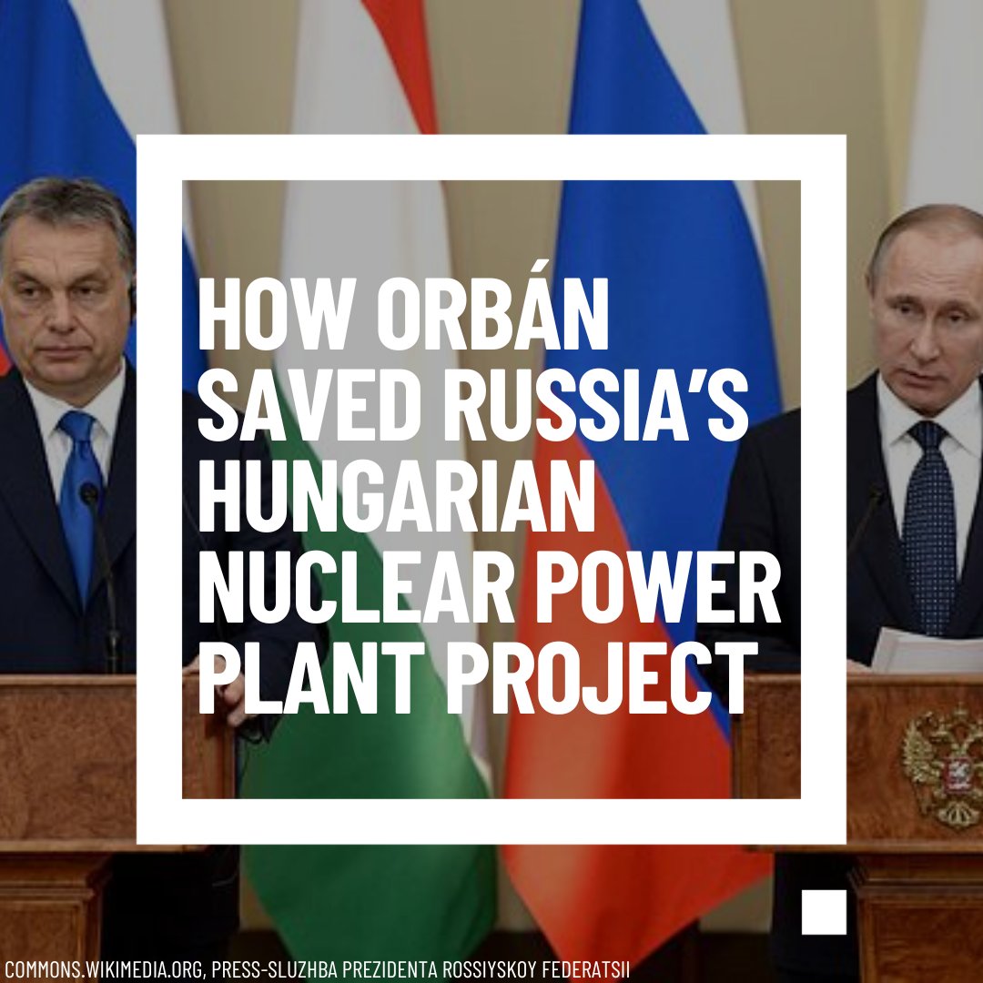 ❗ Last spring, Hungary was considering to start a third nuclear power plant project in cooperation with France in order to slowly reduce Russia’s influence. However, PM Viktor Orbán eventually decided to side with Rosatom.
Read <a href="/direkt36/">direkt36</a>’s story here: vsquare.org/orban-putin-ru…
