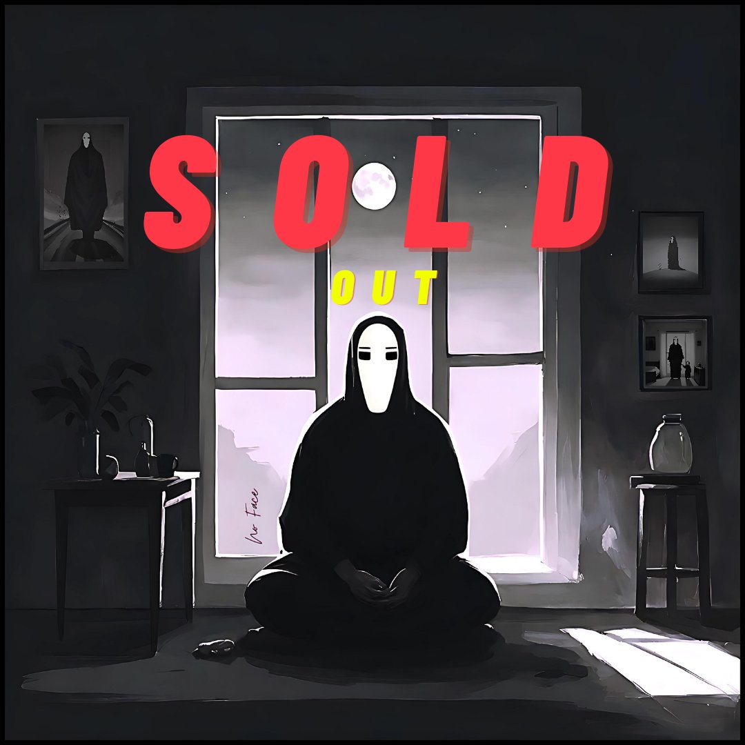 🎉 Sold 🎉 

Silence was sold 🥺
Thank you dear @ShimaYzd for collecting this piece.
your support is very valuable for me.🤍🙏🏻🥰

#NoFace_Artworks #PersianArtGlow
#NFTcollections #nftcollector #NFTsCommunity #objktcom #TezosArts #Tezos
