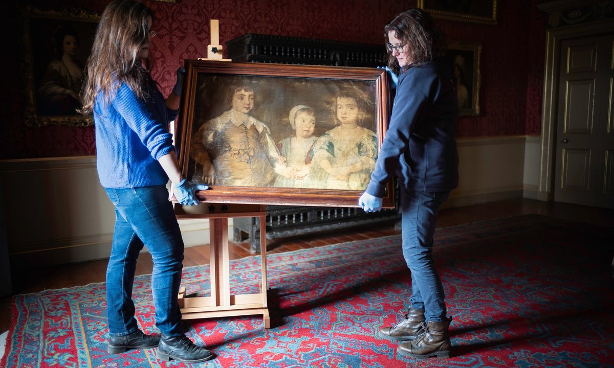 Portrait of Charles I's children revealed to be by inventor of tri-colour printing dlvr.it/T6dYxH #Art #ArtLovers