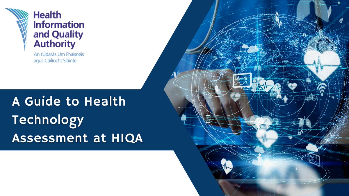 Interested in finding out more on what health technology assessment (HTA) is and how it is conducted by HIQA? You can read our guide to #HTA at bit.ly/2yVW6lZ #HealthTechnologyAssessment