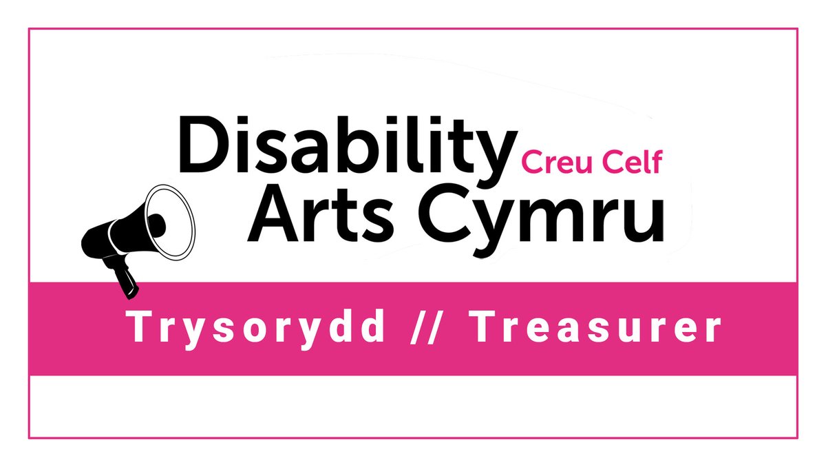 📢 Rydym yn edrych am Drysorydd i ymuno’n Bwrdd Ymddiriedolwyr! Dysgwch fwy am y profiad buddiol o fod yn Ymddiriedolwr ac am rôl y Trysorydd yma: disabilityarts.cymru/cyfleodd/treas… Dyddiad cau: 14/06/24