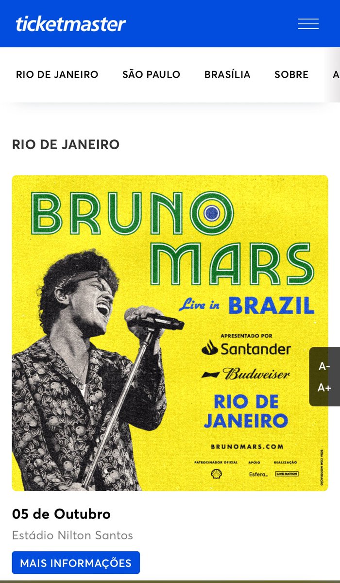 Não comprem!!!  Acabei de receber essa notificação pelo aplicativo do meu banco.  É incrível a irresponsabilidade dessa <a href="/LiveNationBR/">Live Nation Brasil</a> !  Vou acionar a policia e os órgãos de defesa do consumidor.  Estão vendendo o que não podem entregar.  Nesses dias não acontecerá o show no Rio