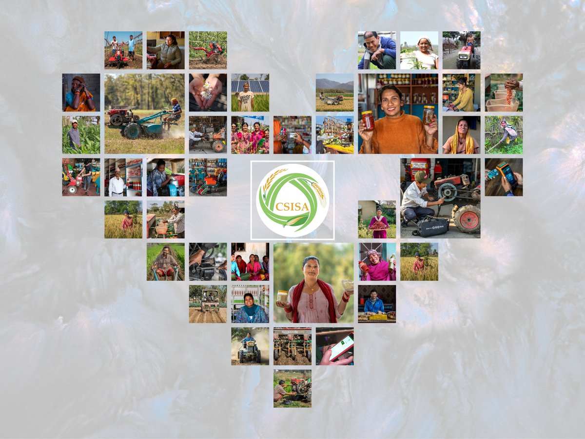CSISAProject's tweet photo. Happy farmers in western ๐ณ๐ต - @USAIDNepal funded #CSISAproject has trained 262 machinery service providers, 92 agrovets, 85 post harvest enterprises & 370 agri-input dealers boosting their #Resilience and #prosperity. Pls click: https://t.co/MU5cFGf8WH https://t.co/dT7U2AKrkK
