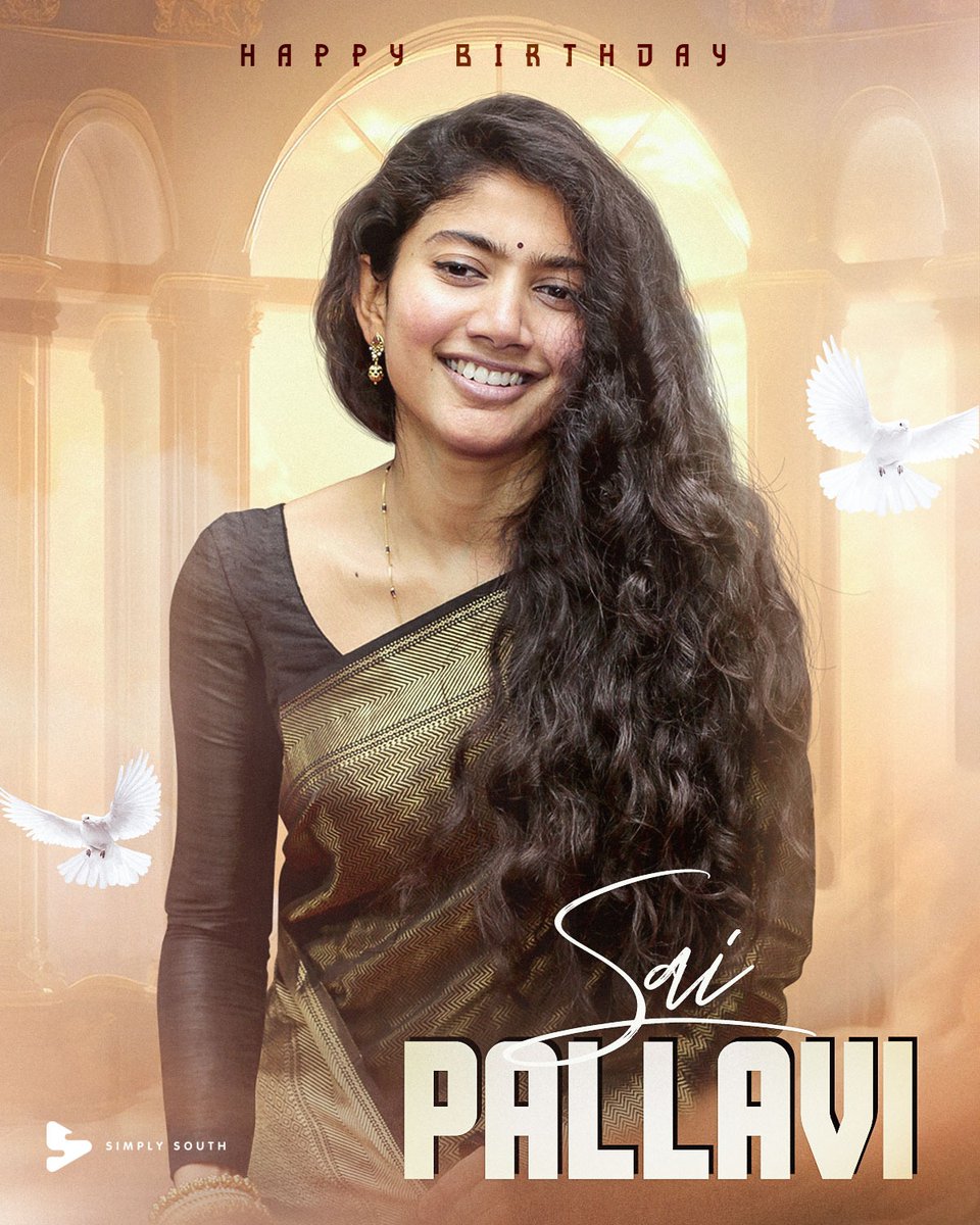 Hailing from Tamil Nadu, a Baduga girl made her debut in Malayalam, then ventured into Telugu cinema, eventually rising to become one of the biggest superstars of South Indian cinema. 👑 Wishing the versatile and stunning #SaiPallavi a very happy birthday! 🥳 @Sai_Pallavi92 |…