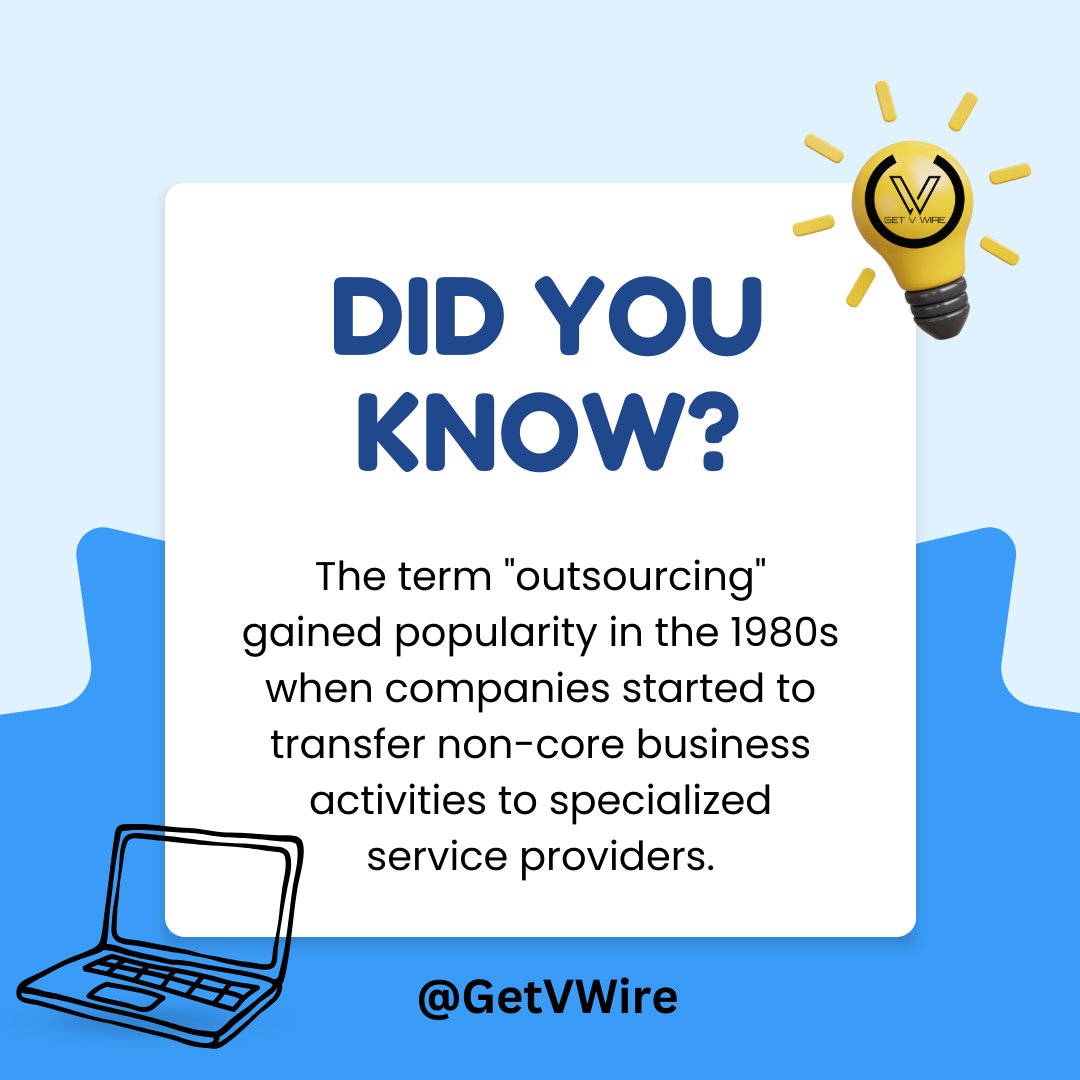 GetVWire_now's tweet image. Boost efficiency and focus on what truly matters. Outsource now to our company, GetVWire, your partner in streamlining non-core tasks.

#OutsourcingExcellence #FocusOnCore #StreamlineOperations #BusinessSolutions #OutsourcingExperts #GetVWire #ExecutiveVirtualAssistants
