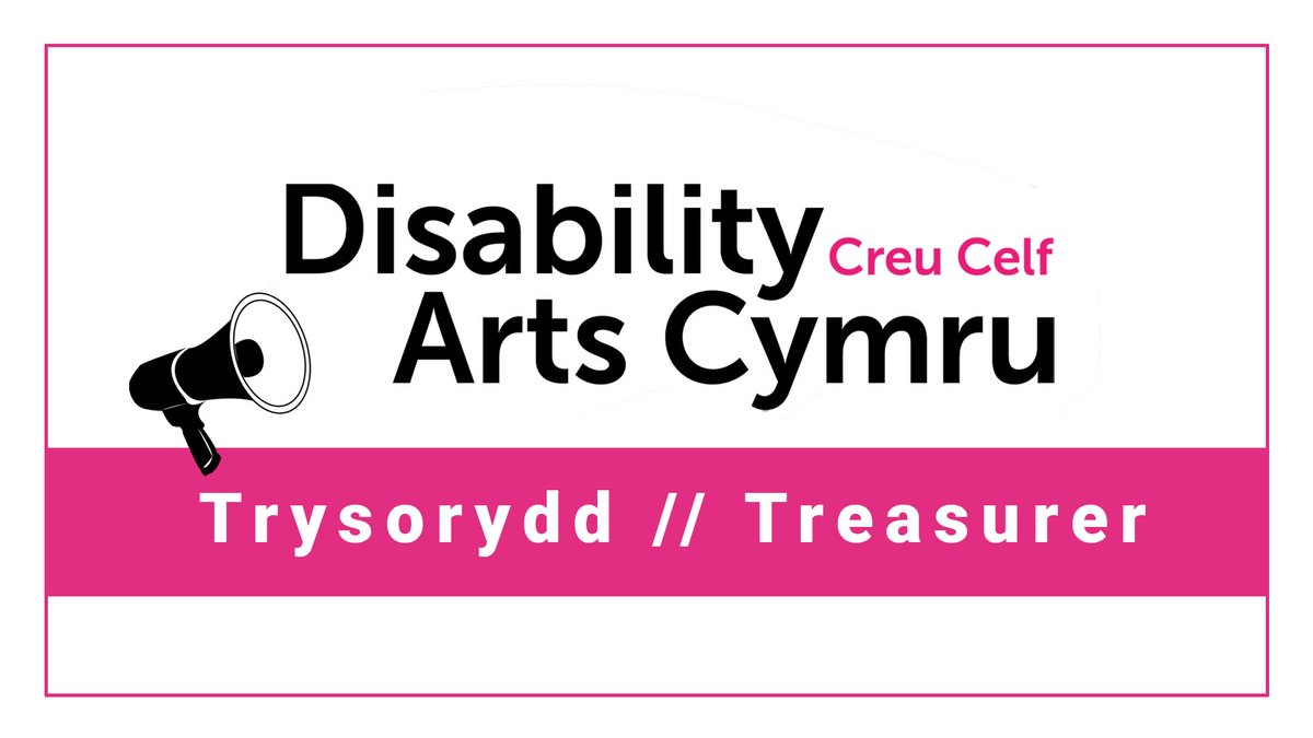 📢 We’re looking for a Treasurer to join our Board of Trustees! Learn more about the fulfilling experience of being a Trustee and about the role of Treasurer here: disabilityarts.cymru/opportunities/… Closing date: 14/06/24