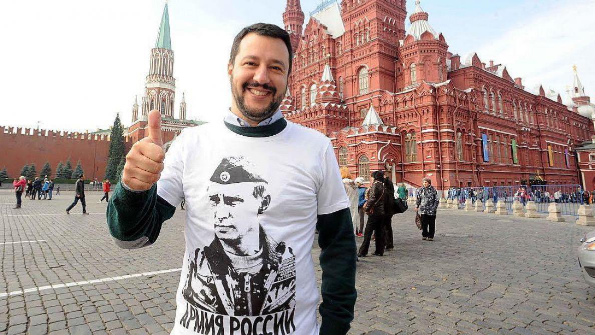 Le Vice Président du Conseil des Ministres 🇮🇹 et Agent Russe 🇷🇺 Matteo Salvini estime que le Président Français 🇫🇷 est dangereux et devrait aller se faire soigner 👀👊🏻