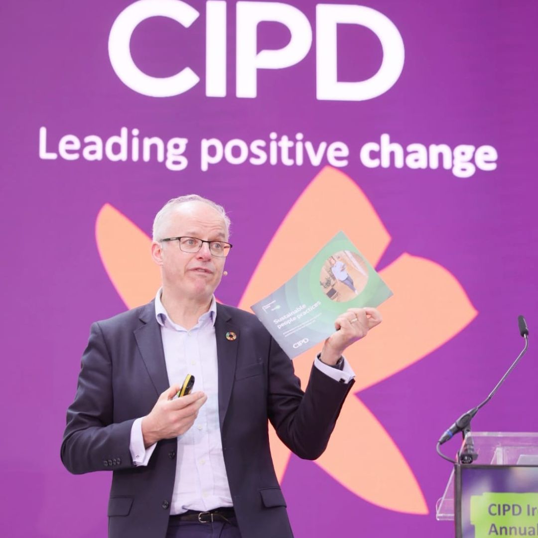 We're delighted to launch the Sustainable People Practices toolkit developed by the #SustainableHRM Skillnet today. Great session with Dr Declan Bogan summarising some of the key items from the framework & how you can utilise it. #CIPDIrelandAC #Sustainability @SkillnetIreland