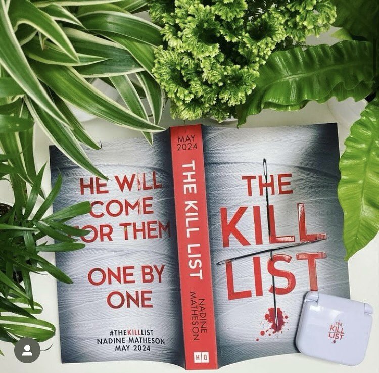 Happy publication day! #TheKillList by @nadinematheson is out today - both gripping and gritty, this superbly plotted book pulls you in immediately and keeps you wanting more! Thanks @HQstories for my review copy Read my full review on IG: instagram.com/p/C6qa6Wbrf0y/… #booktwt