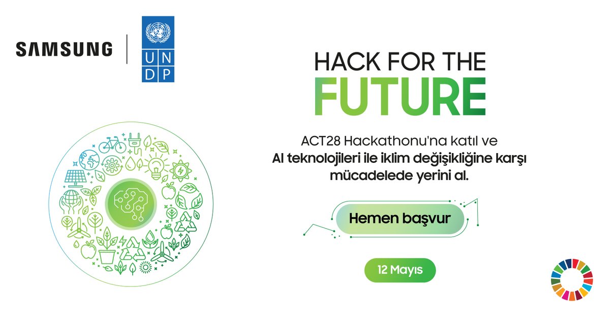 İklim değişikliğine karşı mücadeleye katılmak için son 3 gün! ACT28 Hackathonu’na katıl, AI teknolojileri ile geleceği sen değiştir.