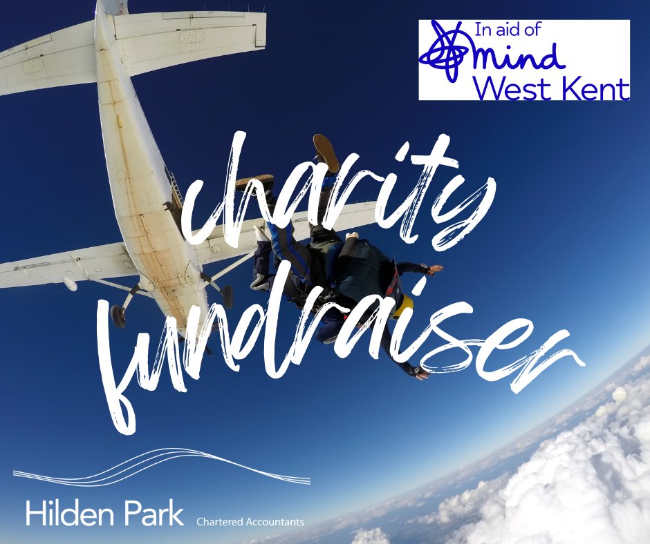 🌟 Exciting Announcement 🌟 Some members of our team are bravely taking to the skies on Friday 14 June for a charity skydive in support of @WestKentMind 💙🛩️✨ If you can, please take a moment to visit our fundraising page rb.gy/nkjsrp