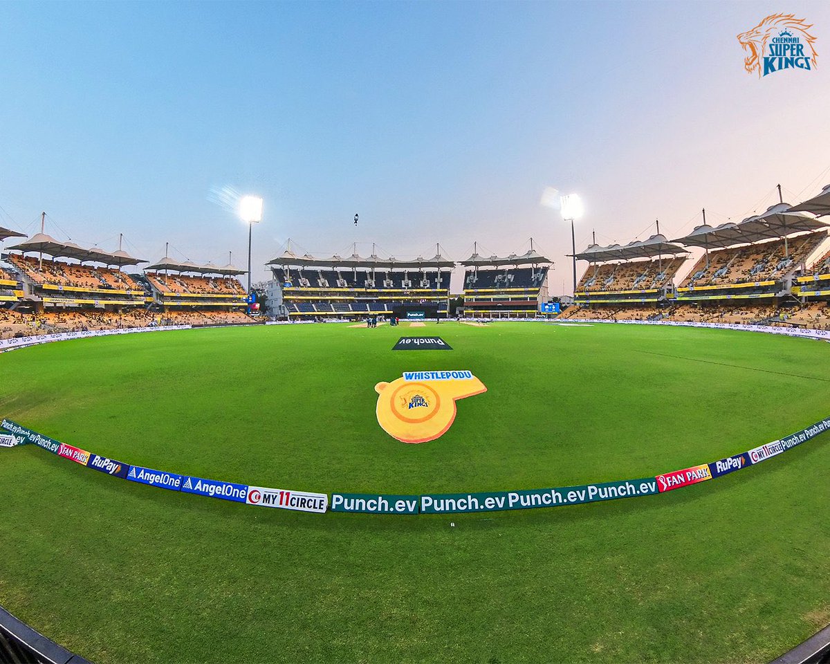 Single ticket available for CSK vs RR Match. Intrested can DM me.

No.of ticket - 1
DATE - 12 May2024 | 3:30 PM
VENUE - MA Chidambaram Stadium, Chennai.

#CSKvRR #Dhoni #ChennaiSuperKings
#RajasthanRoyals
#IPLCricket2024