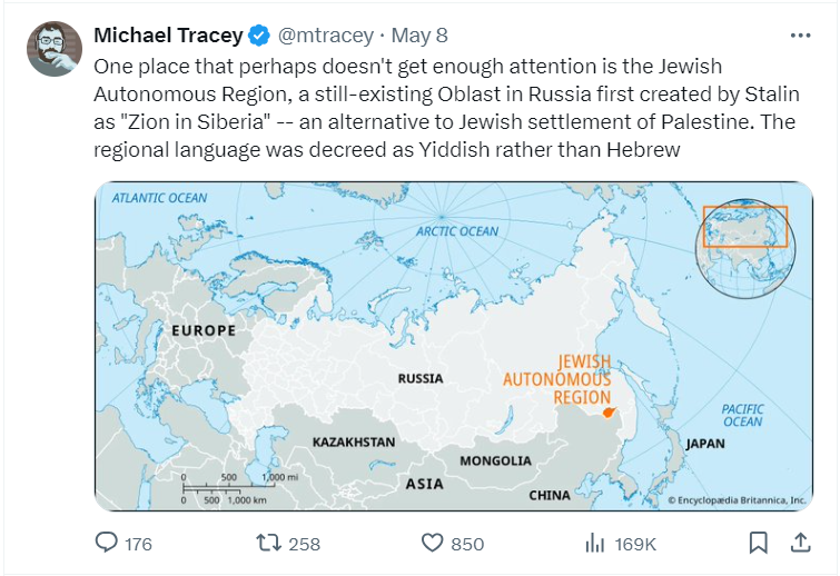 Why did the Jews not simply go to Soviet Siberia