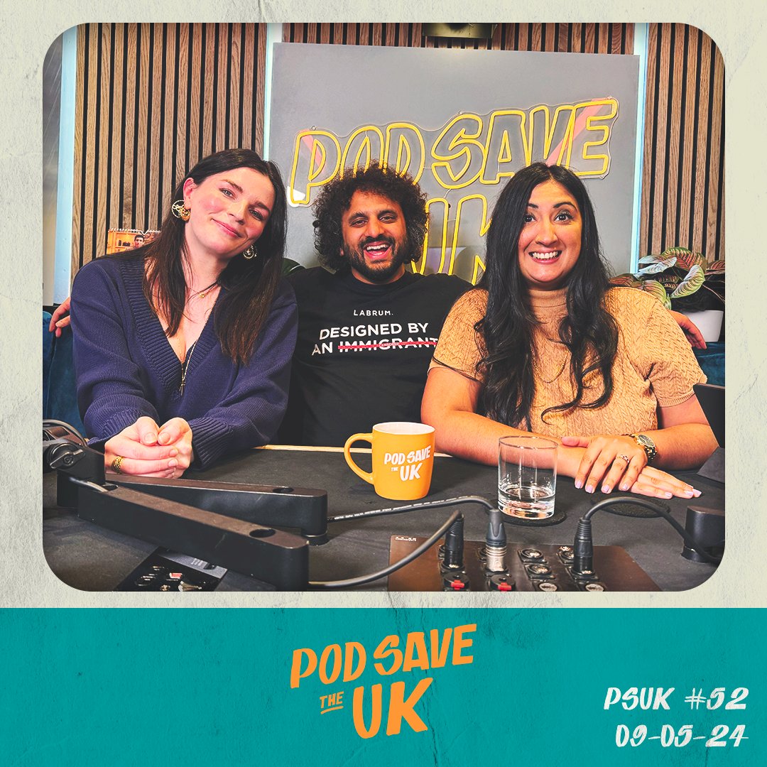 .@WeeMissBea is on this week's Pod Save the UK with @MrNishKumar & @cocobyname chatting food security, abortion rights & Goldman Sachs removing their banker bonus cap. Out later today... go.crooked.com/PodSaveTheUK #PodSaveTheUK
