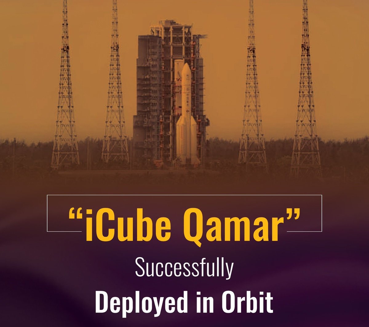 Pakistan’s first lunar mission, iCube Qamar, has been successfully deployed in orbit.