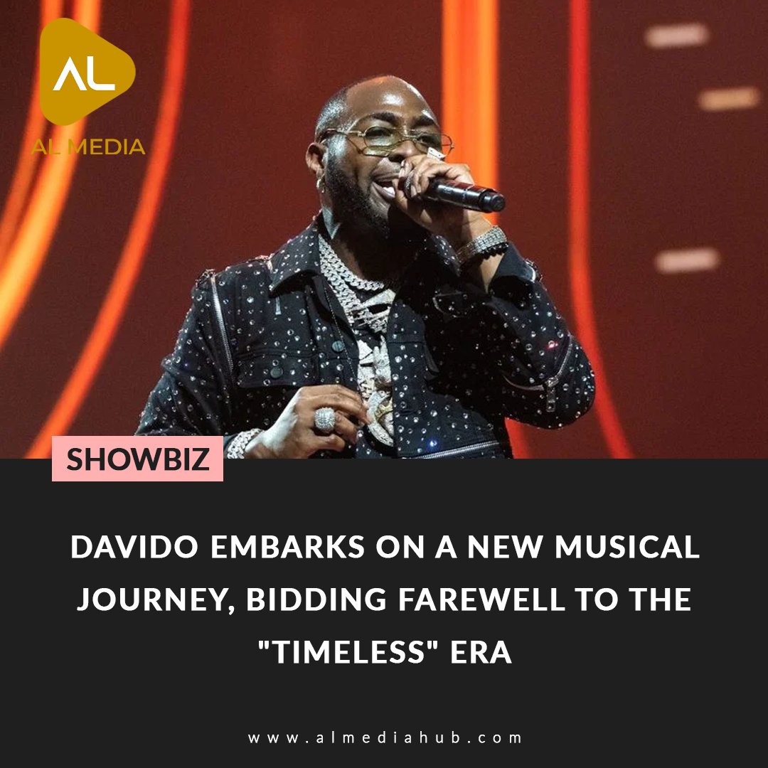 ALmediaSports's tweet photo. Davido Embarks on a New Musical Journey, Bidding Farewell to the "Timeless" Era
Read story here👉🏿https://t.co/d1loZyXqWX
Ballon D'or | KPMG | Defe Defe | Tessy | Rick Ross | OUT NOW | Perez | Messi #ALMedia #Davido #Wizkid https://t.co/yyl5Xb6uCH