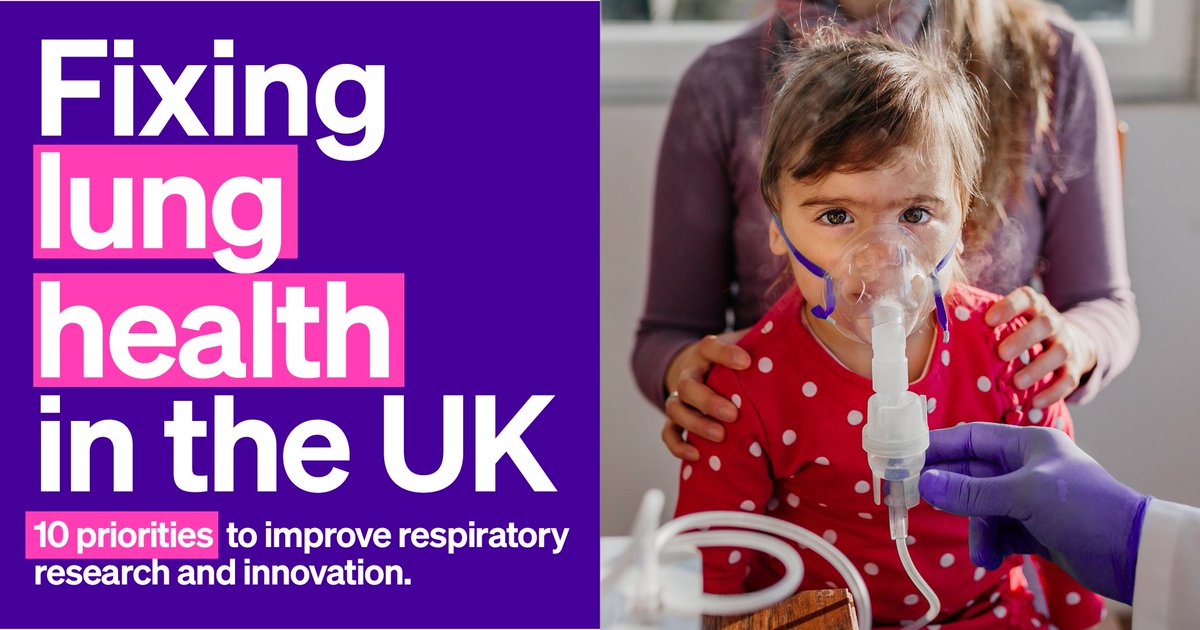 Every 5 minutes someone dies from a lung condition in the UK. But there’s a lack of political will to fund lifesaving research. The Lung Research and Innovation Group have mapped 10 priorities that could save lives. Read their new report: bit.ly/3UtpBTj