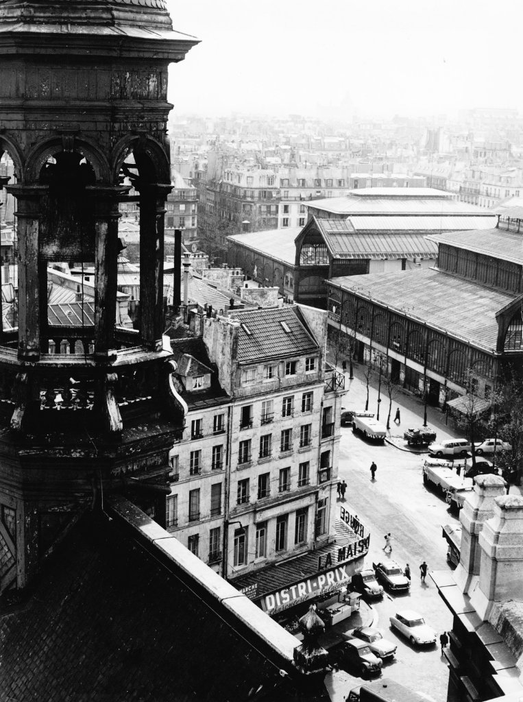 Anonyme. Les Halles de Baltard c.1960. Paris disparu