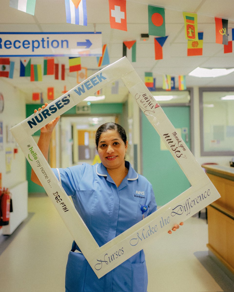 RN Deepthi 🇮🇳 with a message for her fellow Nurses. 'Being a nurse is a profession full of challenges and I just want you to know how much we appreciate all that you do!You give so many patients a reason to smile. Happy Nurses Week to you!' #NursesWeek
