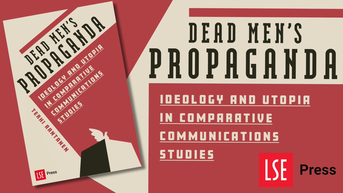 📖 Happy publication day to Professor Terhi Rantanen, whose new book, Dead Men's Propaganda, is published today via #OpenAccess with @LSEPress! Free to read and download via the link below 📷@MediaLSE | ow.ly/tq1R50Rr6z3