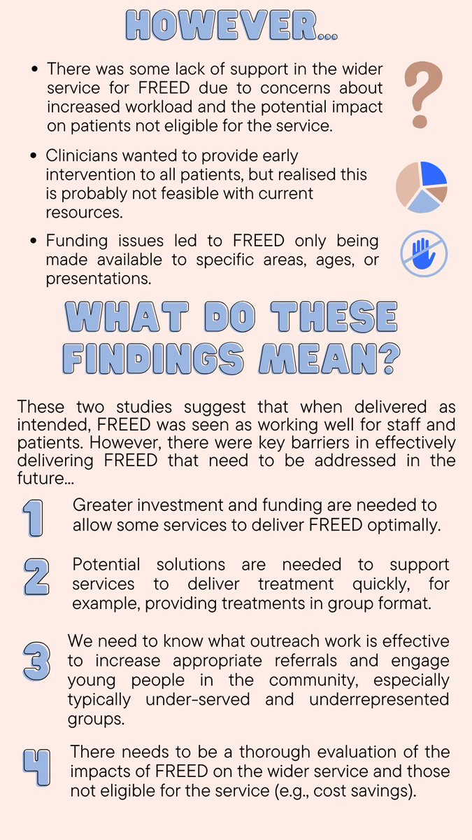 📣Two new research papers have recently been published that focus on clinician experiences with FREED and early intervention for #eatingdisorders, at two different time points📅 @krichar25 ⬇️ Study 1: doi.org/10.1186/s40337… Study 2: doi.org/10.3389/fpsyt.…