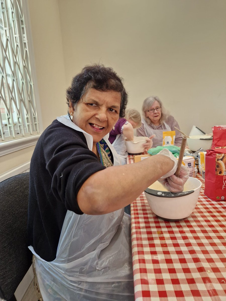 We do lots of baking at the centre and yesterday was shortbread day! It is a great activity to stimulate senses and helps boost mental capacity and trigger happy memories. It is also a great social activity! ☺️🍪 #dementia #socialcare #alzheimers #caresector #carers #elderly