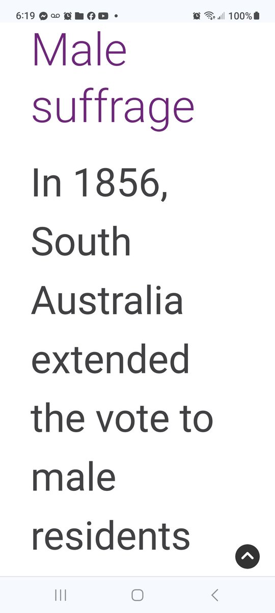 You assume men had the vote already.
Some Australian history for you.
They still teach history don't they?