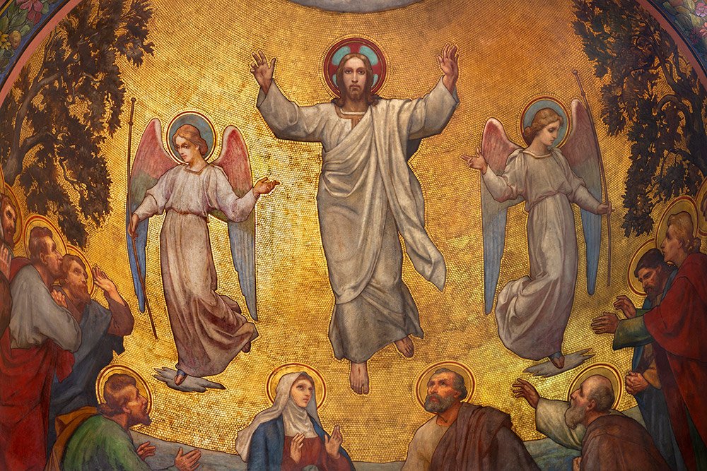 Bonne et sainte fête de l'Ascension, que la Bénédiction de Jésus demeure sur vous !