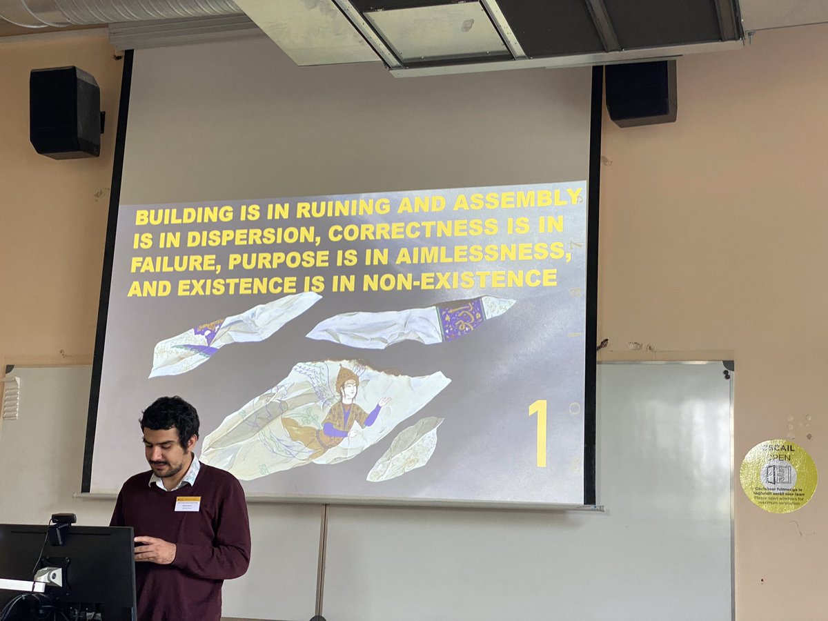 Sarah Kerr (@sarah_l_kerr) on Twitter photo Really enjoyed chairing Radical Living in the Midst of Ruins today #radicalfutures24 esp the discussion on deliberate ruination and identity with colleagues from <a href="/UniofExeter/">University of Exeter</a> <a href="/UCCResearch/">UCC Research</a> Really enjoyed chairing Radical Living in the Midst of Ruins today #radicalfutures24 esp the discussion on deliberate ruination and identity with colleagues from <a href="/UniofExeter/">University of Exeter</a> <a href="/UCCResearch/">UCC Research</a>