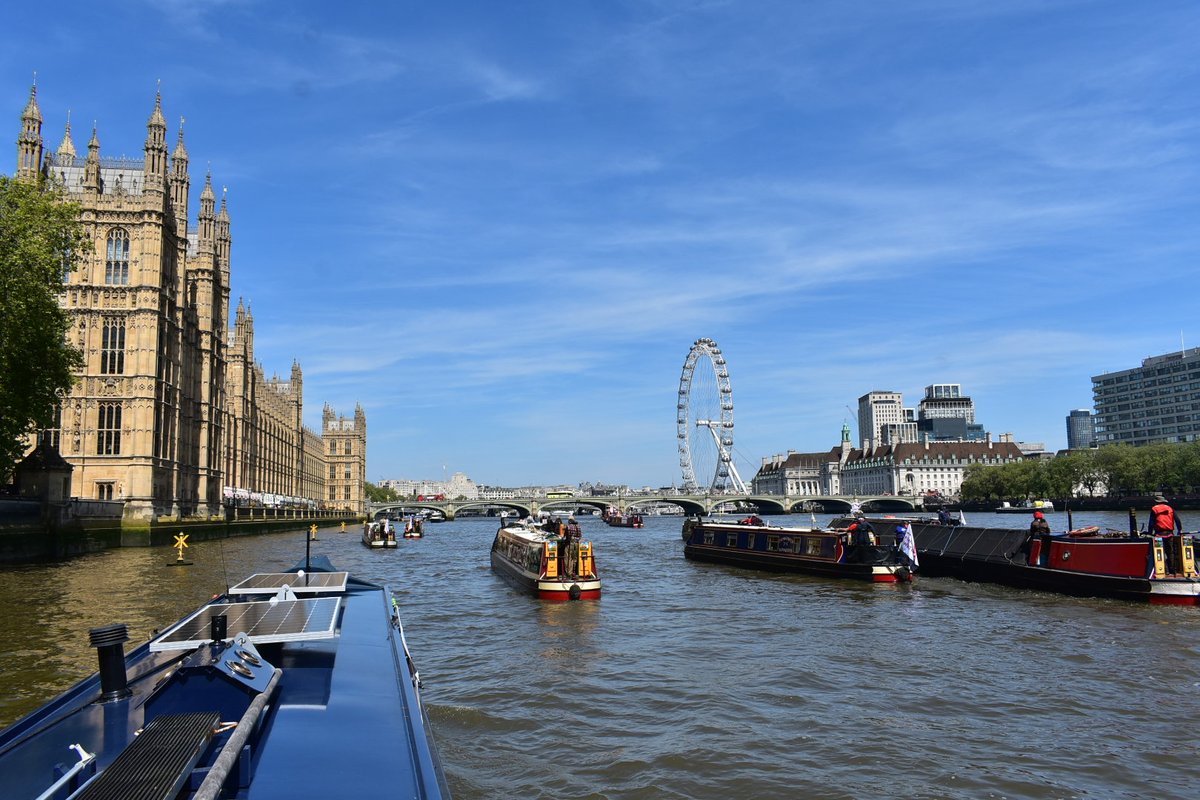 A few photos of the #fundbritainswaterways campaign cruise yesterday  @IWA_UK   scholargypsy.org.uk/2024/05/09/fun…