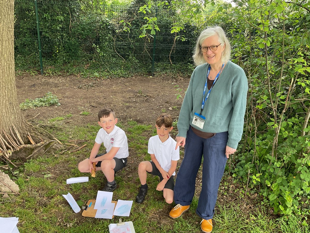 Year 3 are having a brilliant day working with <a href="/merseyforest/">The Mersey Forest</a> <a href="/ManMetUni/">Manchester Metropolitan Uni</a> <a href="/CYPTreescapes/">Voices of the Future: Child & Youth Treescapes</a> on the Voices of the Future Project. We have been exploring and appreciating the nature and treescapes surrounding us as well as learning about how amazing trees are for our environment.