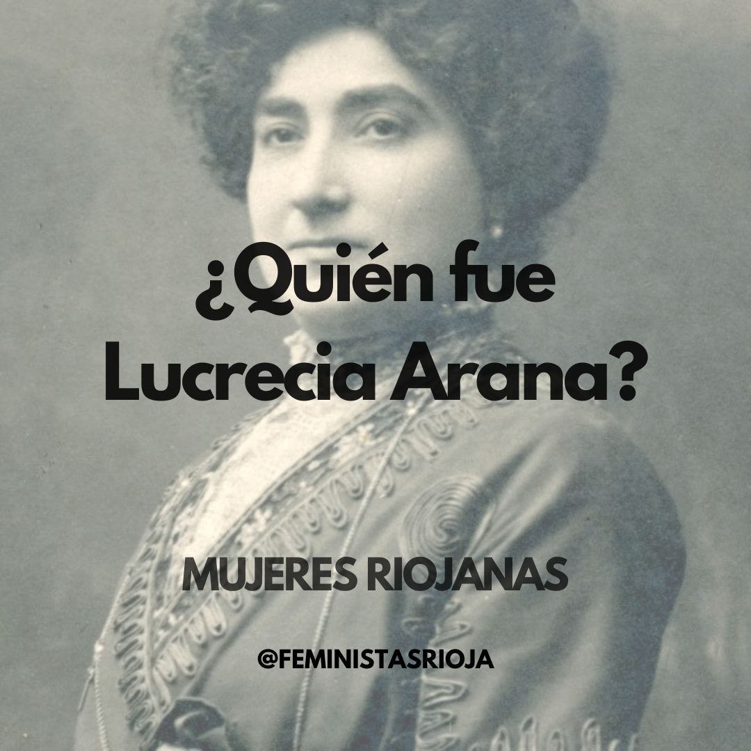 🧵 Lucrecia López de Arana Fernández nació en Haro el 23 de noviembre de 1867, en el seno de una familia humilde.

#mujeresriojanas #lucreciaarana #cantante #tiple #zarzuela #laviejecita #haro #larioja #mujeresenlahistoria