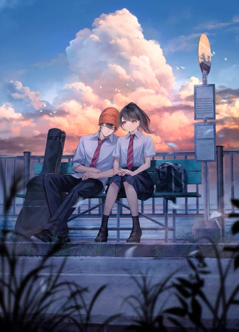 水瀬さらさんの小説「眠れない夜、この音が君に届きますように」装画を担当いたしました!角川文庫さまより発売中です。よろしくお願いします! 