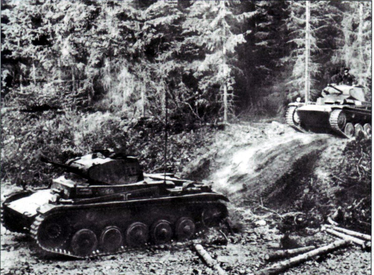 French spy planes report huge columns of German vehicles moving through Ardennes forest, on French border; Allied High Command thinks Ardennes 'impassable' to large armies.